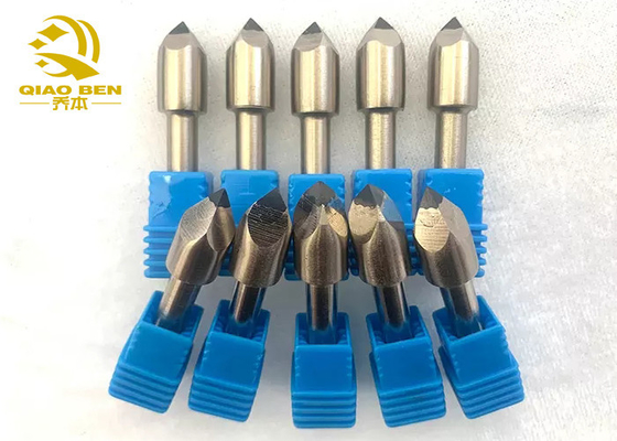 PCD Groove Diamond Milling Cutter Aluminum Alloy High Gloss Cutting Tool PCD Milling Cutter Drill